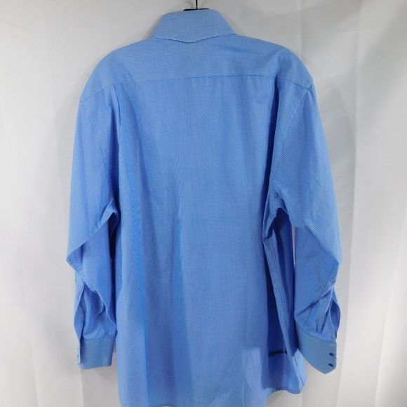 English Laundry Mens Gingham Style Button Up Shirt - Picture 6 of 6